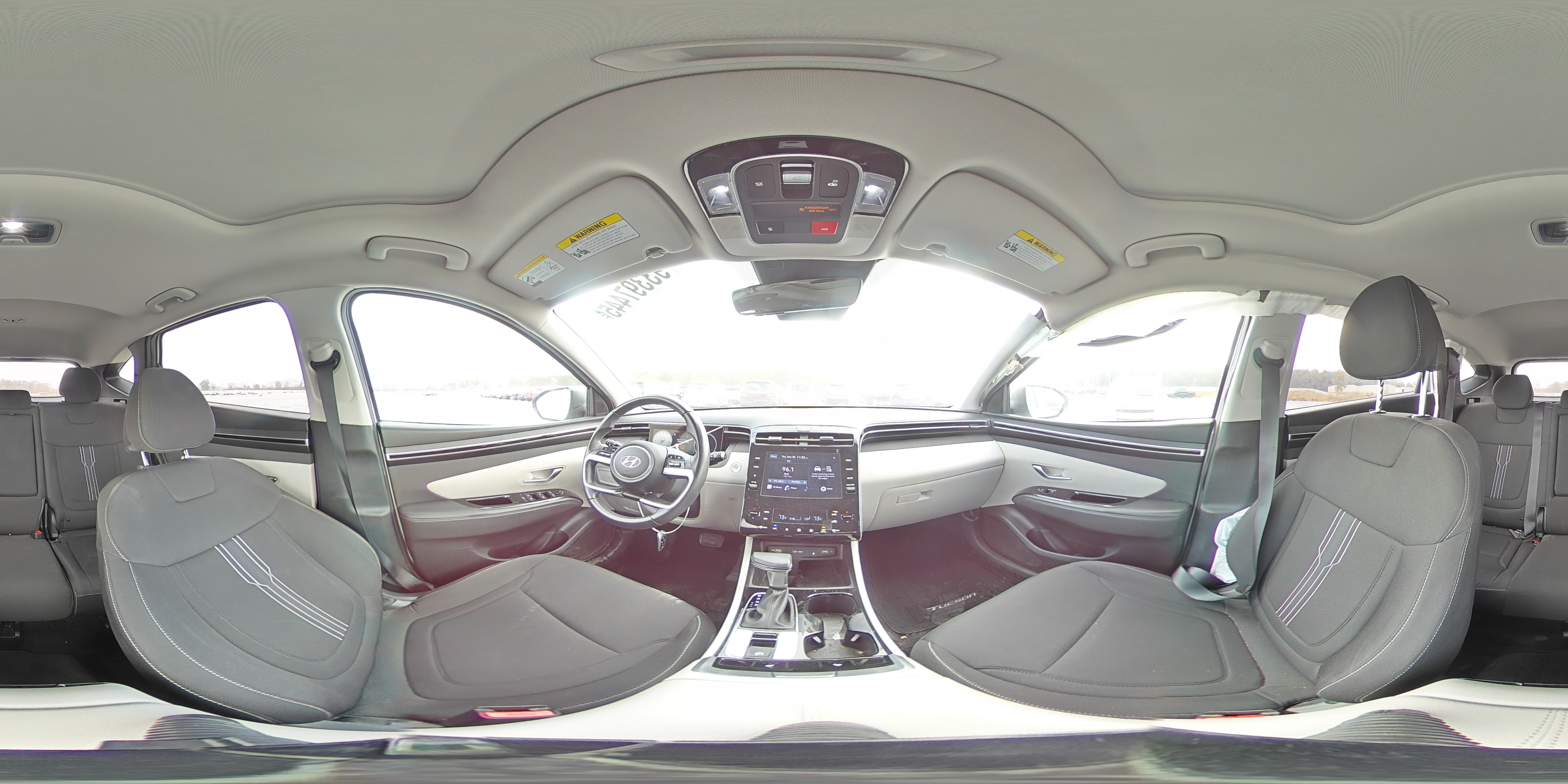 2022 Hyundai Tucson Sel VIN: 5NMJF3AEXNH087198 Lot: 93397445