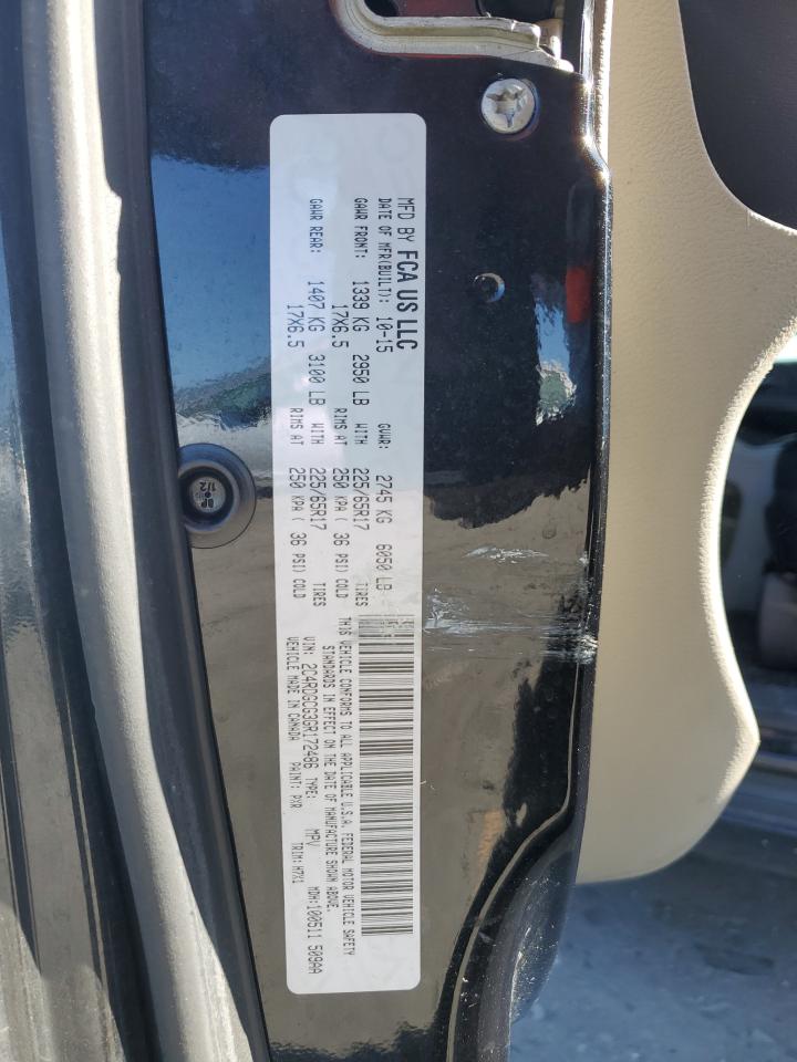 2016 Dodge Grand Caravan Sxt VIN: 2C4RDGCG3GR172486 Lot: 85434725