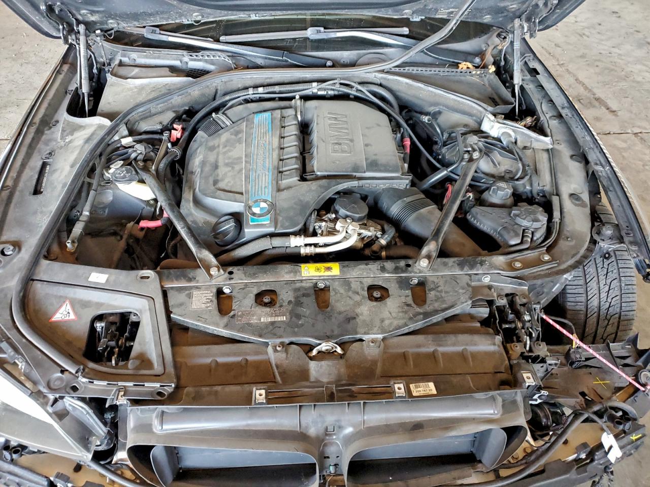 2013 BMW 535 I Hybrid VIN: WBAFZ9C58DD090912 Lot: 93755405