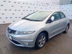 2010 HONDA CIVIC 1.4 I-VTEC SI 5DR for sale at Copart WHITBURN