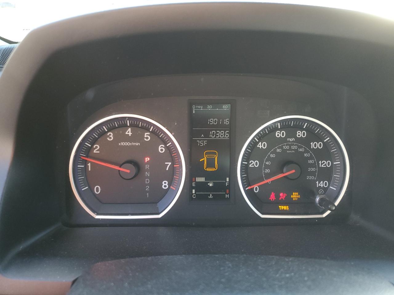 2007 Honda Cr-V Exl VIN: JHLRE48707C045209 Lot: 91479235