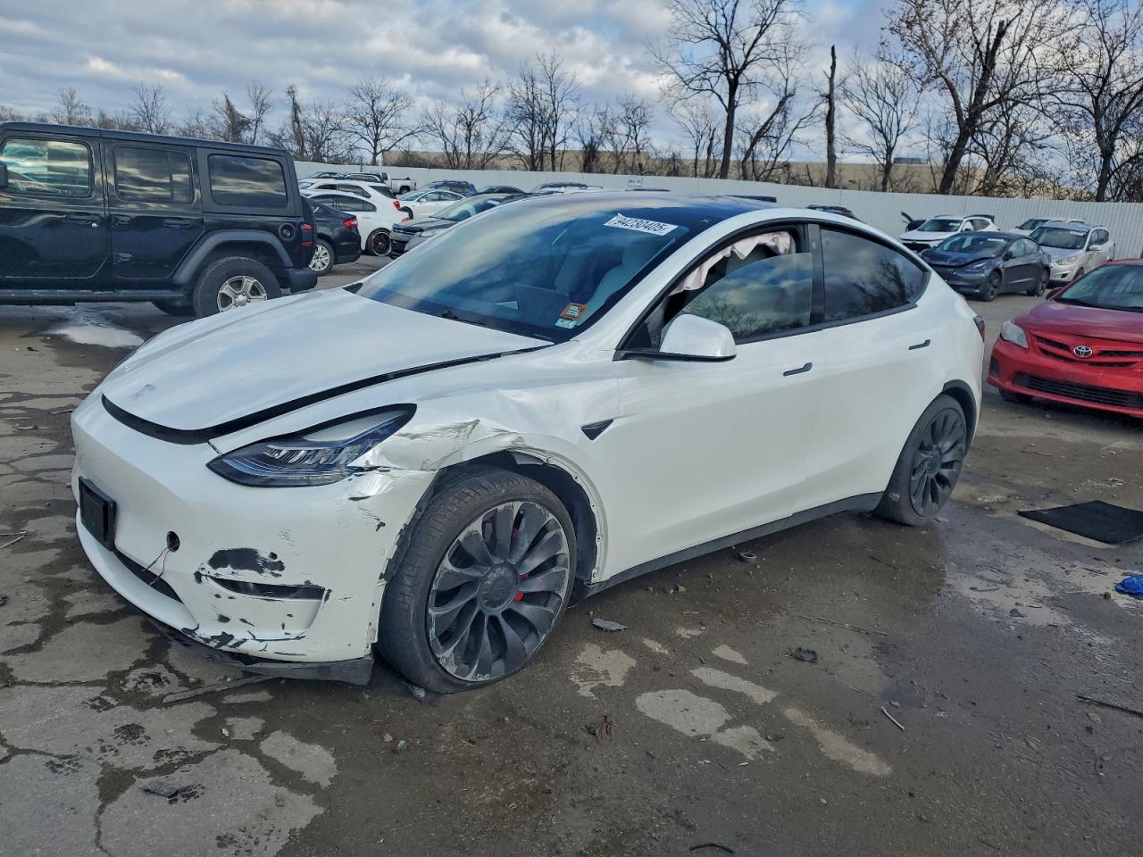 2021 Tesla Model Y VIN: 5YJYGDEF4MF079442 Lot: 94230405