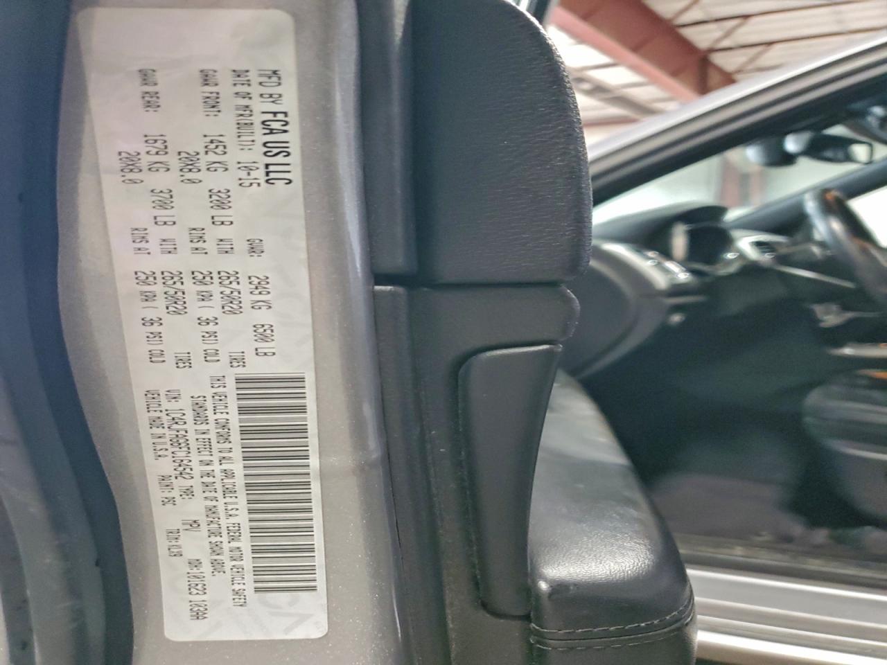 2015 Jeep Grand Cherokee Laredo VIN: 1C4RJFAG6FC164542 Lot: 94643895