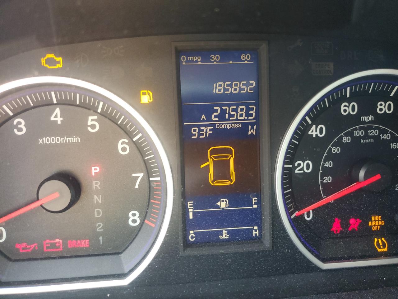 2010 Honda Cr-V Ex VIN: 5J6RE3H51AL019628 Lot: 91419565