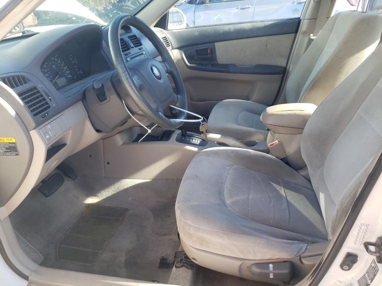 2005 Kia Spectra Lx VIN: KNAFE121955148890 Lot: 91065485