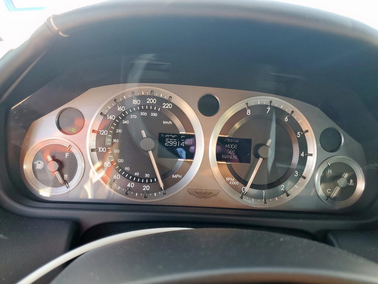 2008 Aston Martin V8 Vantage VIN: SCFBF03B38GC09910 Lot: 91317535