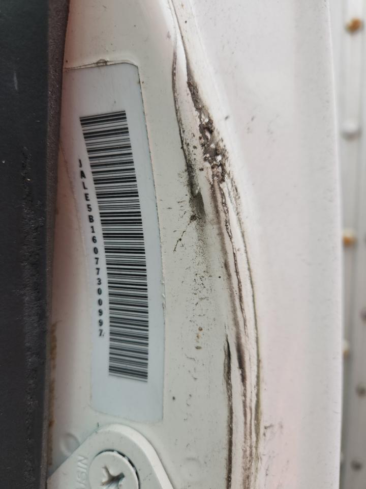 2007 Isuzu Npr Box Truck VIN: JALE5B16077300997 Lot: 87304425