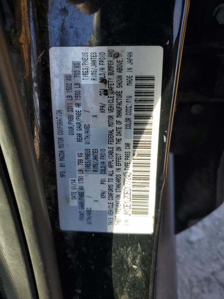 2014 Mazda Mazda2 Touring VIN: JM1DE1LZ0E0177240 Lot: 92421665