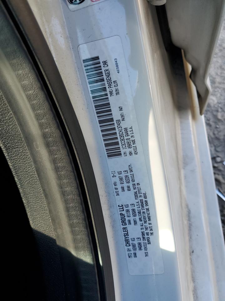 2012 Chrysler 200 Limited VIN: 1C3CCBCB5CN137458 Lot: 91636085