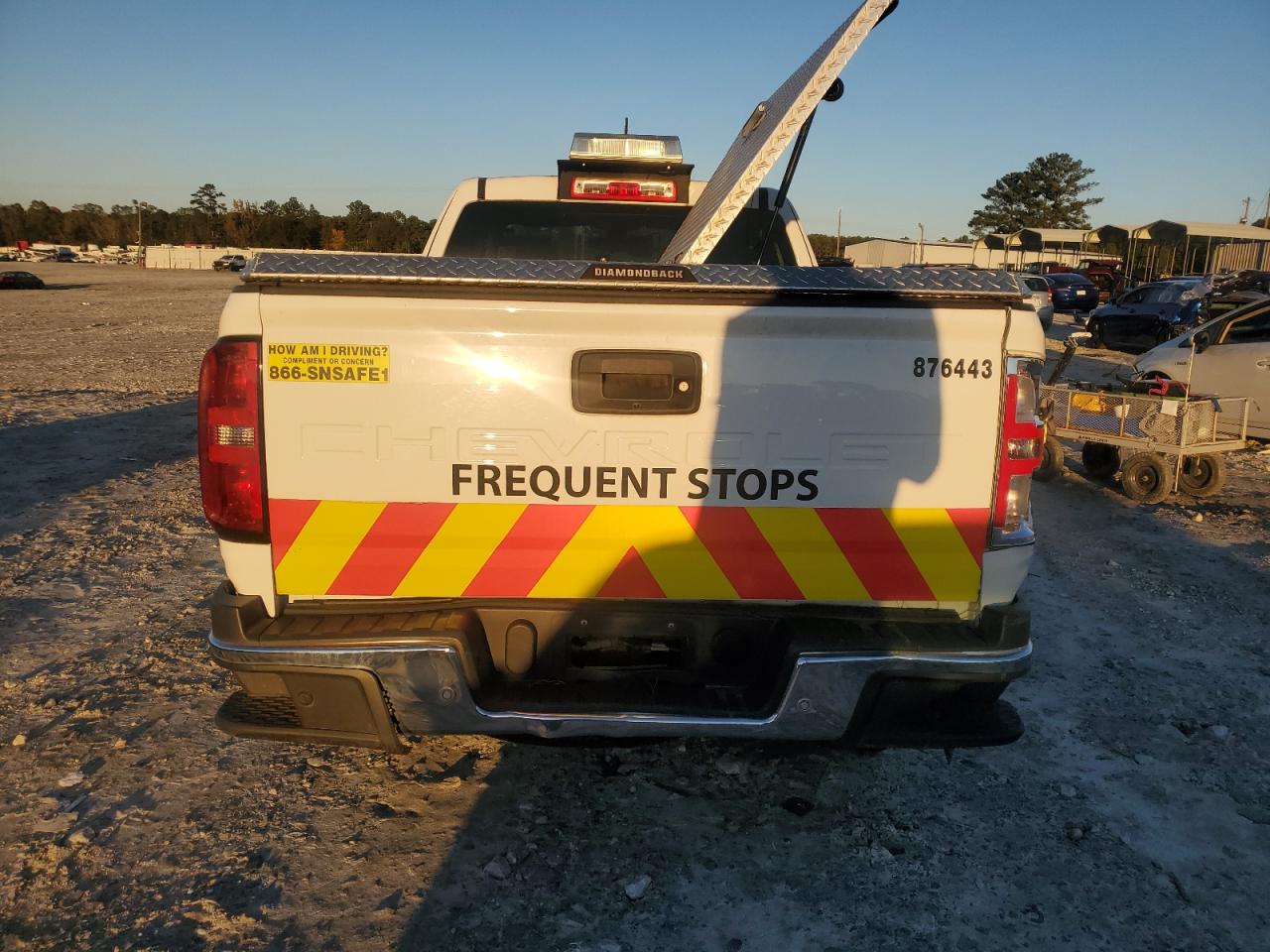 2022 Chevrolet Colorado VIN: 1GCHSBEA7N1187684 Lot: 90819715