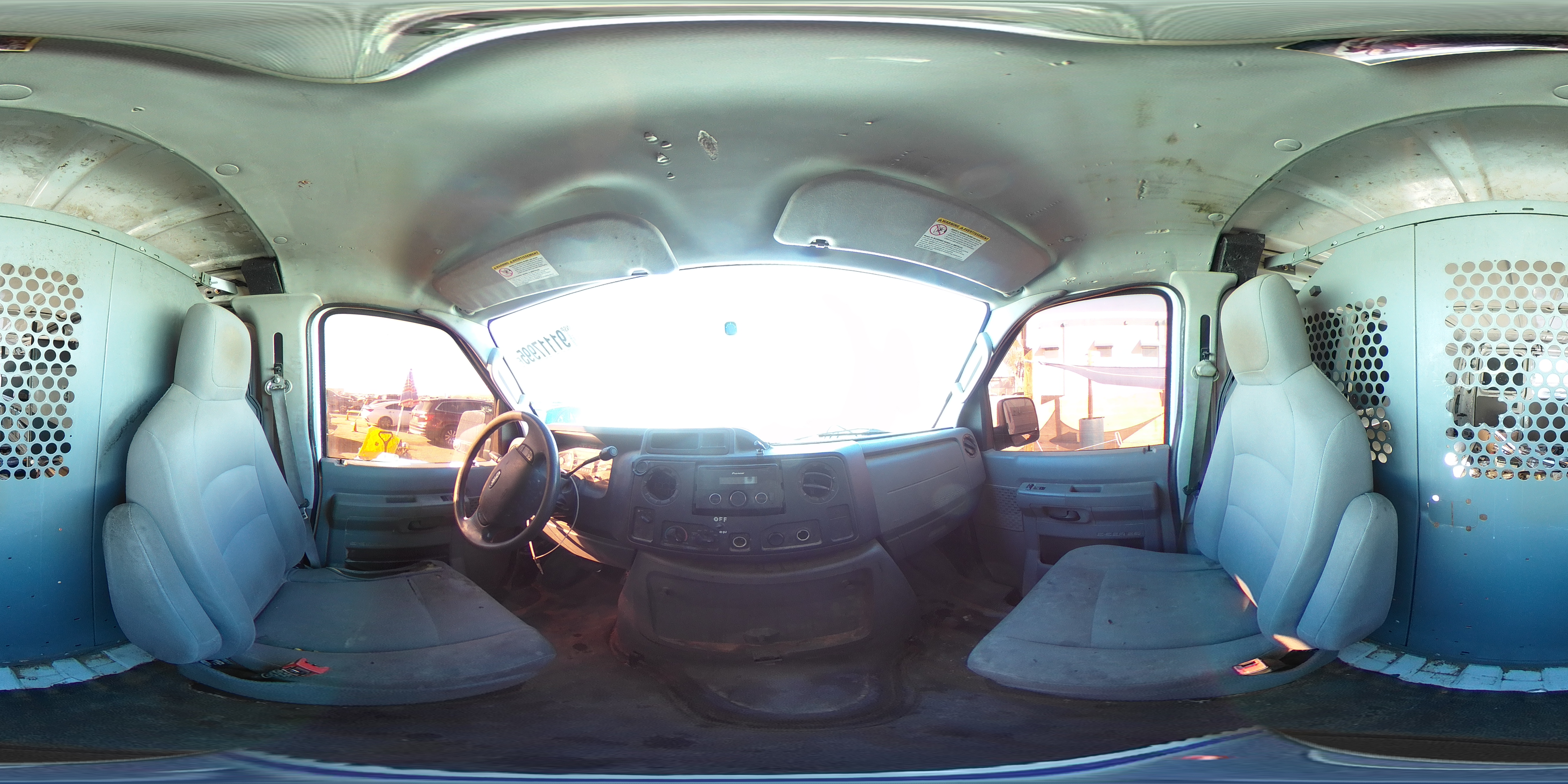 2009 Ford E250 Utility / Service Van VIN: 1FTNE24W19DA48503 Lot: 91117995