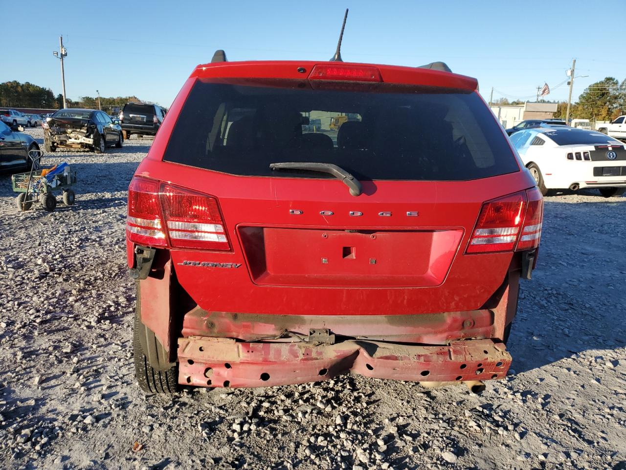 2018 Dodge Journey Se VIN: 3C4PDCAB2JT383383 Lot: 90521485