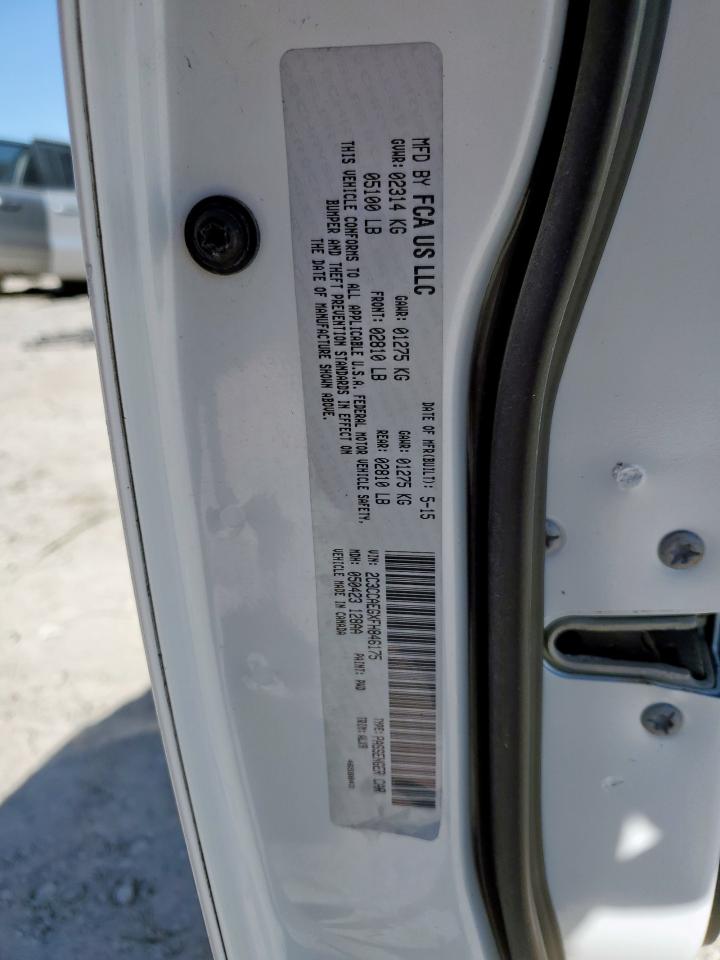 2015 Chrysler 300C VIN: 2C3CCAEGXFH846175 Lot: 92119715