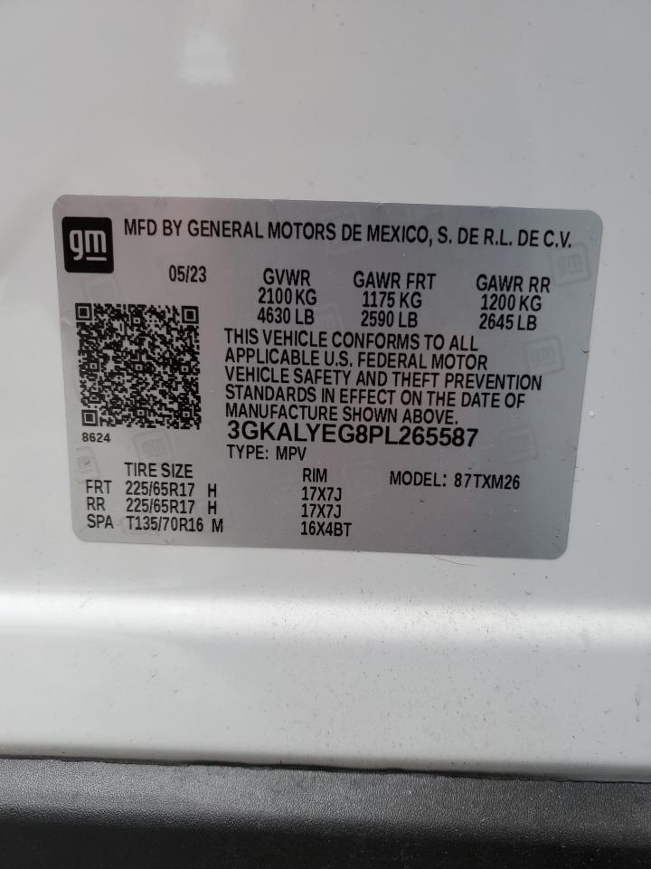 2023 GMC Terrain At4 VIN: 3GKALYEG8PL265587 Lot: 90909765