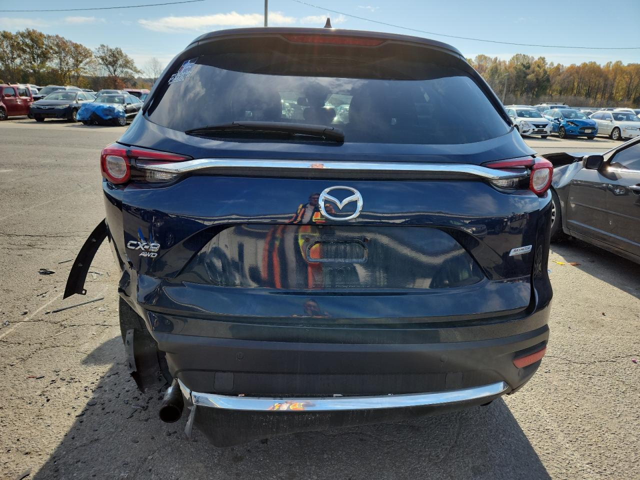 2018 Mazda Cx-9 Grand Touring VIN: JM3TCBDY8J0211391 Lot: 91597155