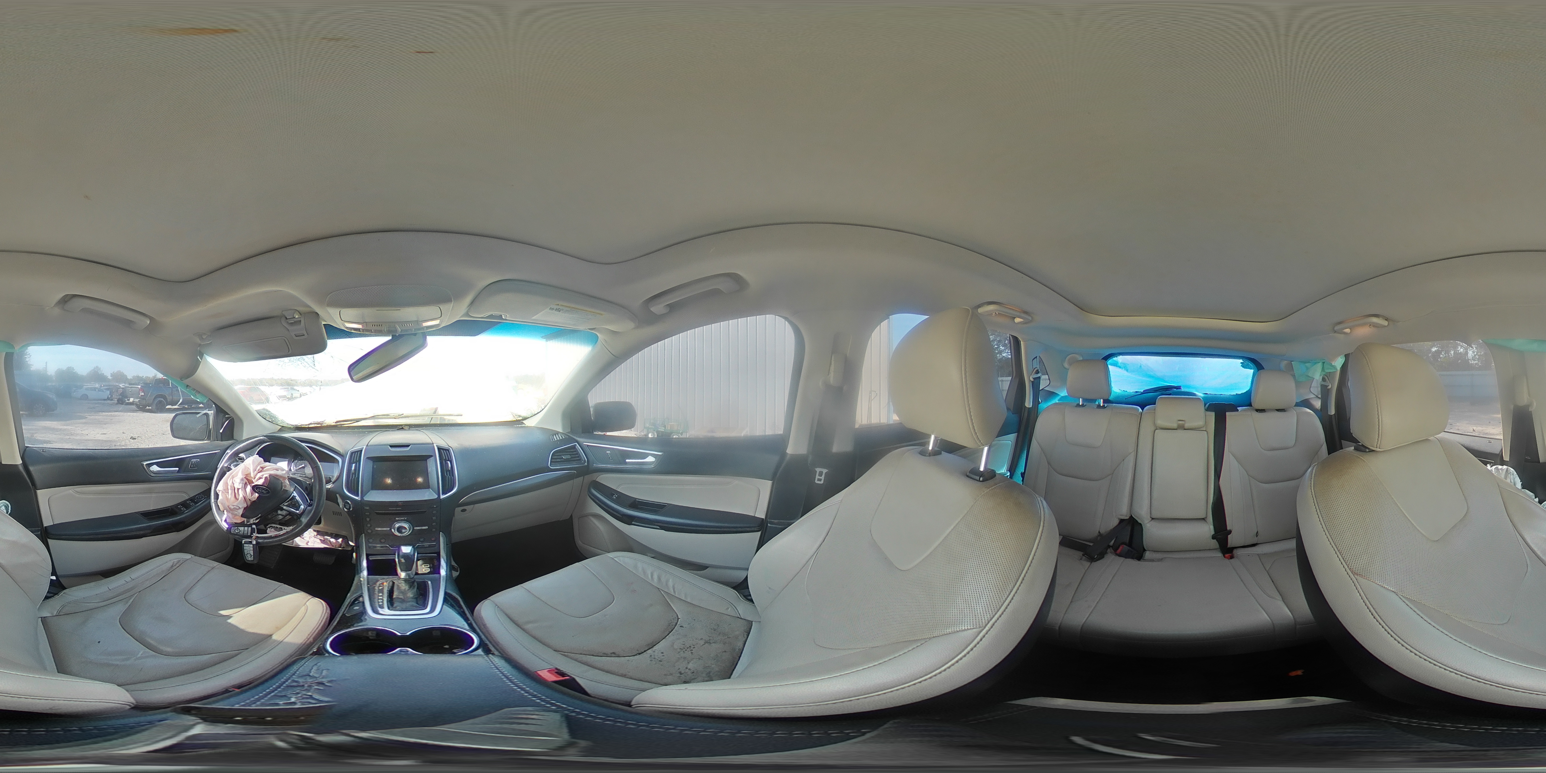 2017 Ford Edge Titanium VIN: 2FMPK3K84HBB71434 Lot: 93232565