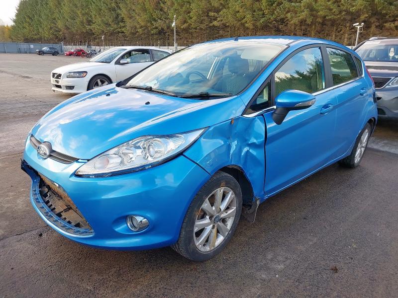 2009 FORD FIESTA 1.25 ZETEC 5DR [82] for sale at Copart WHITBURN