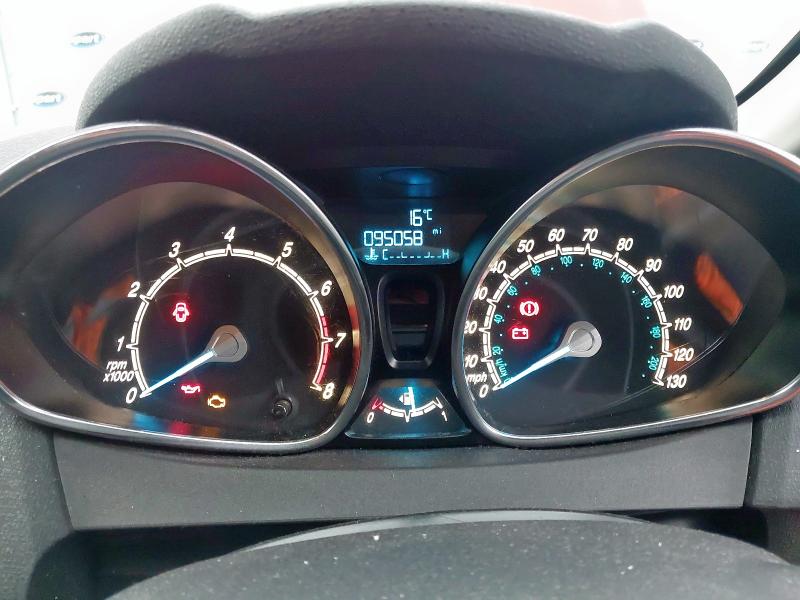 2015 FORD FIESTA 1.25 82 ZETEC 3DR