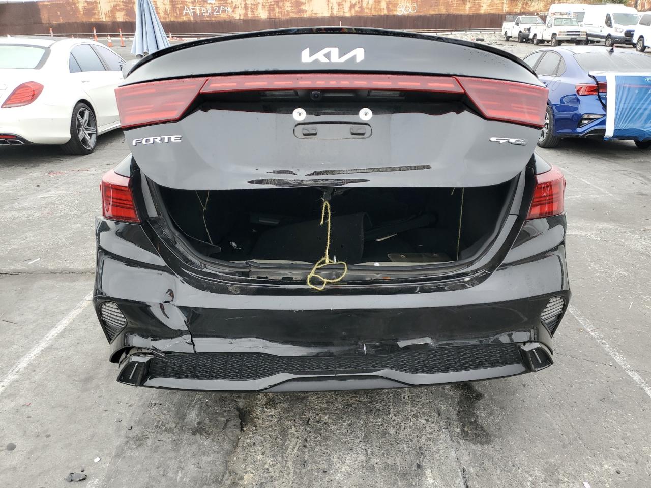2022 Kia Forte Gt Line VIN: 3KPF54AD9NE500497 Lot: 91694945
