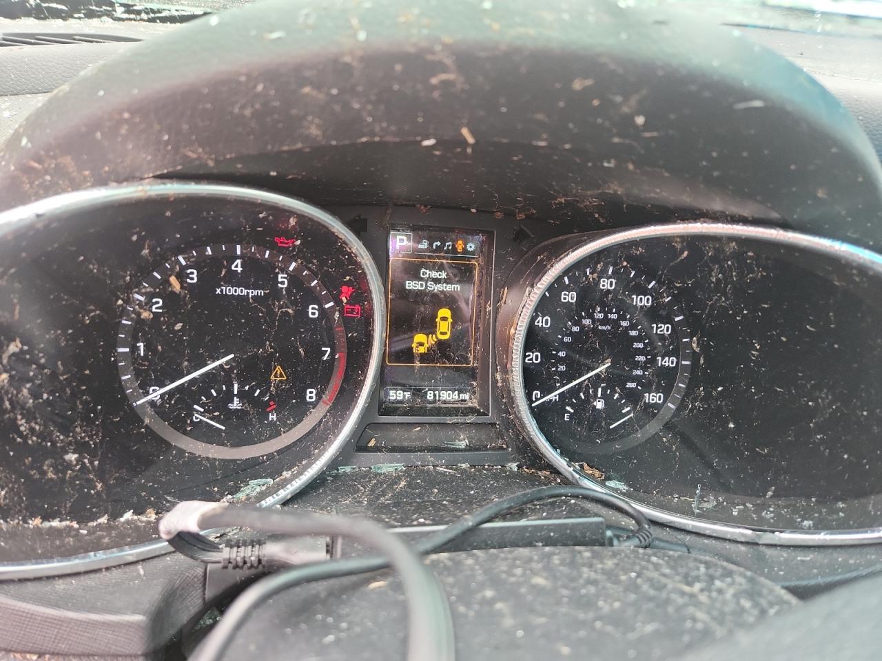 2017 Hyundai Santa Fe Sport VIN: 5XYZW4LA7HG466970 Lot: 90103855