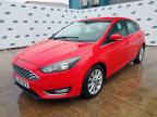2015 FORD FOCUS 1.0 ECOBOOST TITANIUM 5DR for sale at Copart ROCHFORD