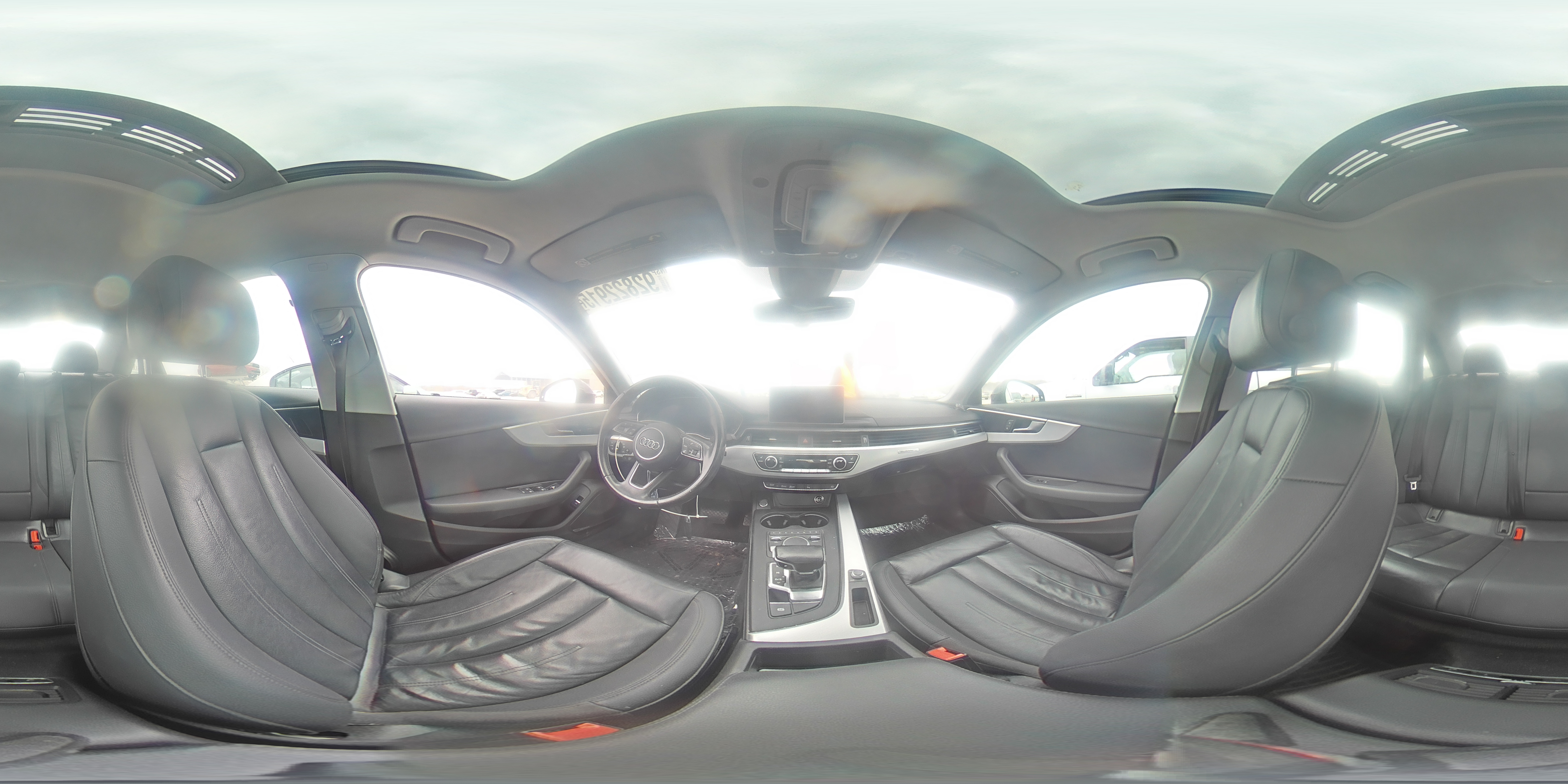 2017 Audi A4 Premium Plus VIN: WAUENAF40HN004827 Lot: 92822915