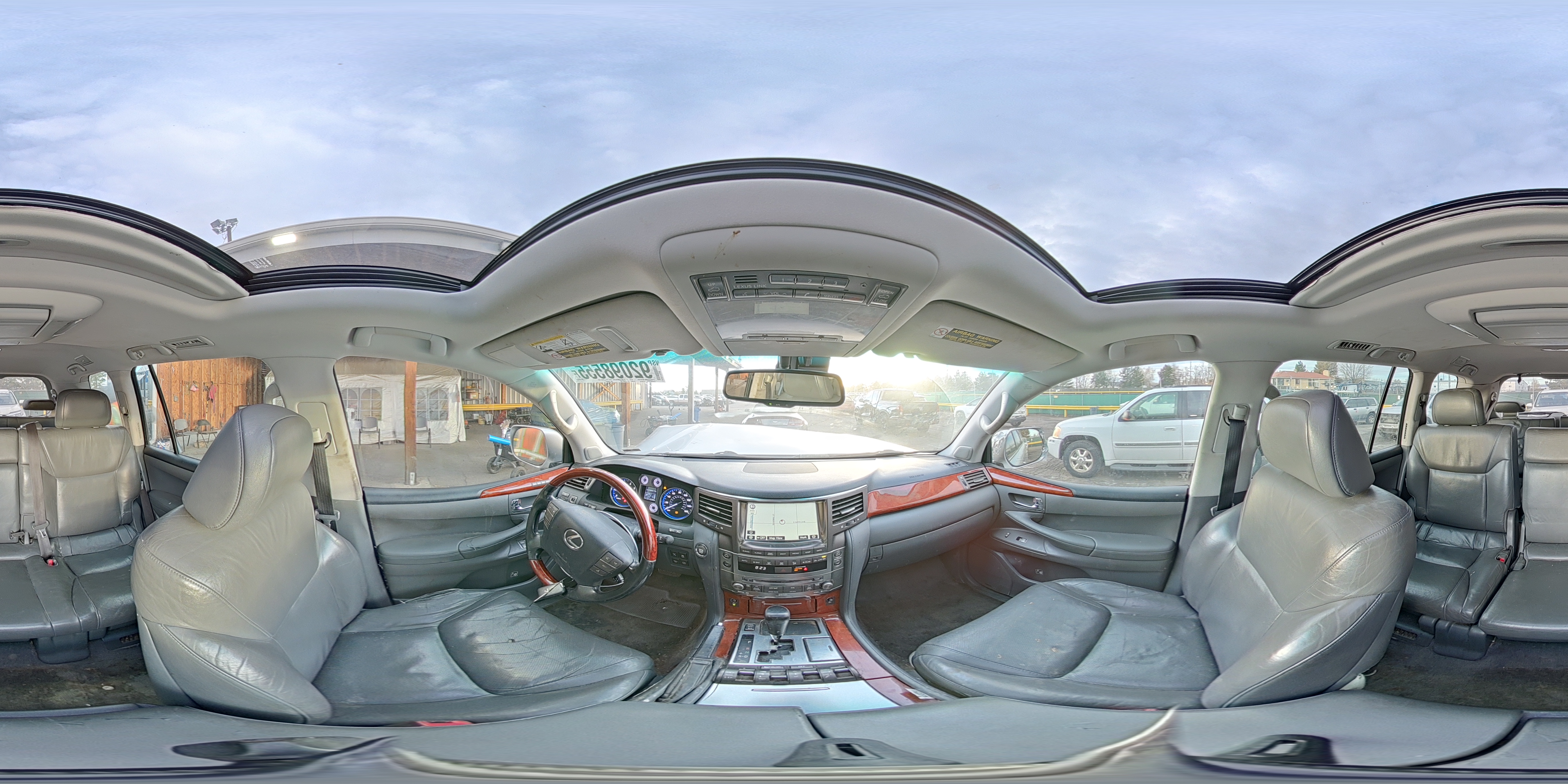 2008 Lexus Lx 570 VIN: JTJHY00W384010961 Lot: 92098555