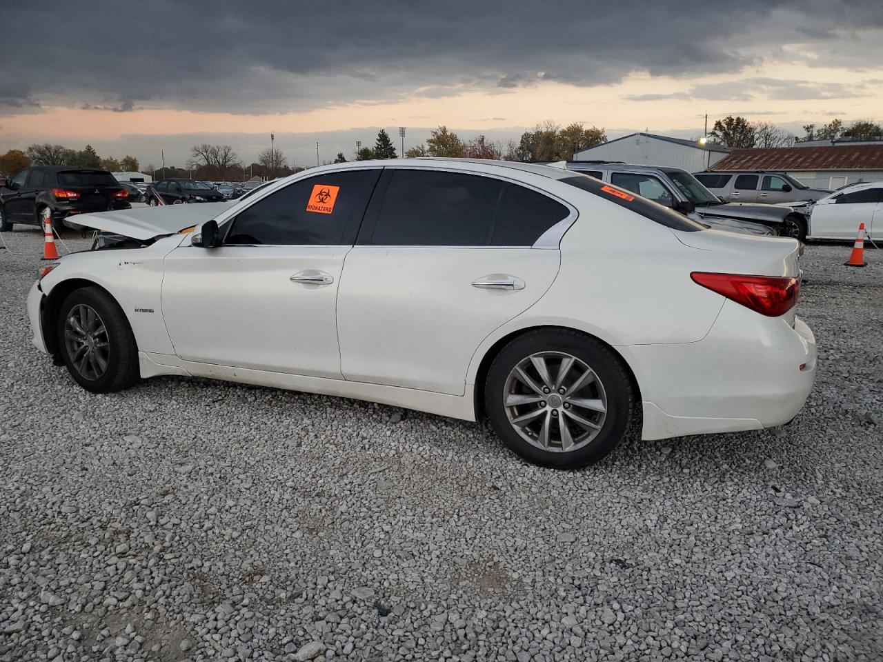 2014 Infiniti Q50 Hybrid Premium VIN: JN1AV7AR0EM701281 Lot: 91146875