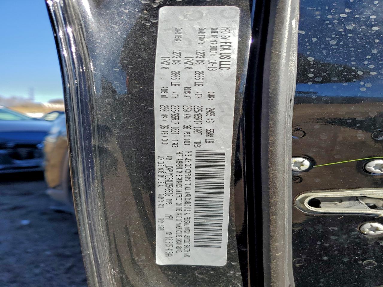 2020 Jeep Cherokee Latitude VIN: 1C4PJMCB4LD548516 Lot: 93677635