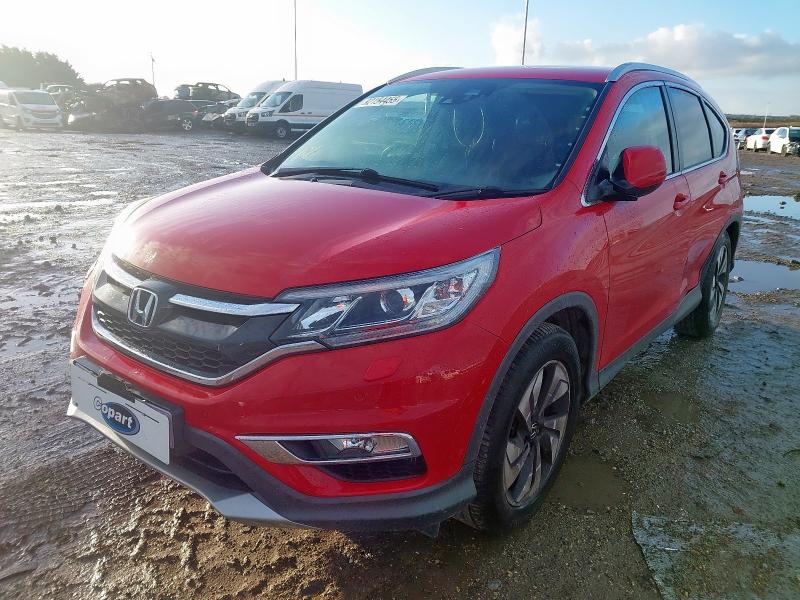 2017 HONDA CR-V 1.6 I-DTEC SR 5DR 2WD for sale at Copart PETERLEE