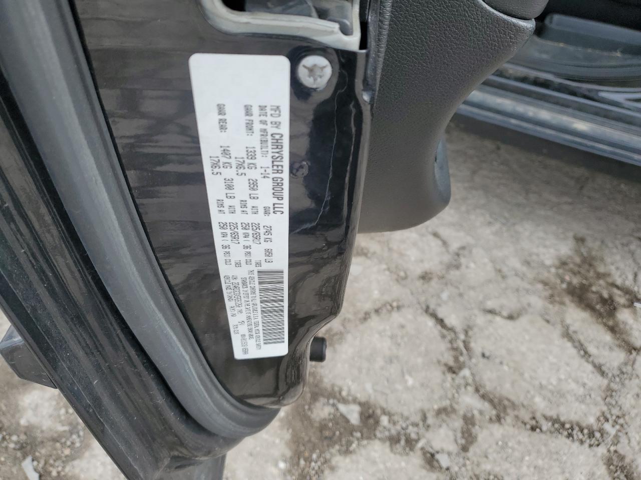 2014 Dodge Grand Caravan Sxt VIN: 2C4RDGCGXER261260 Lot: 92270175