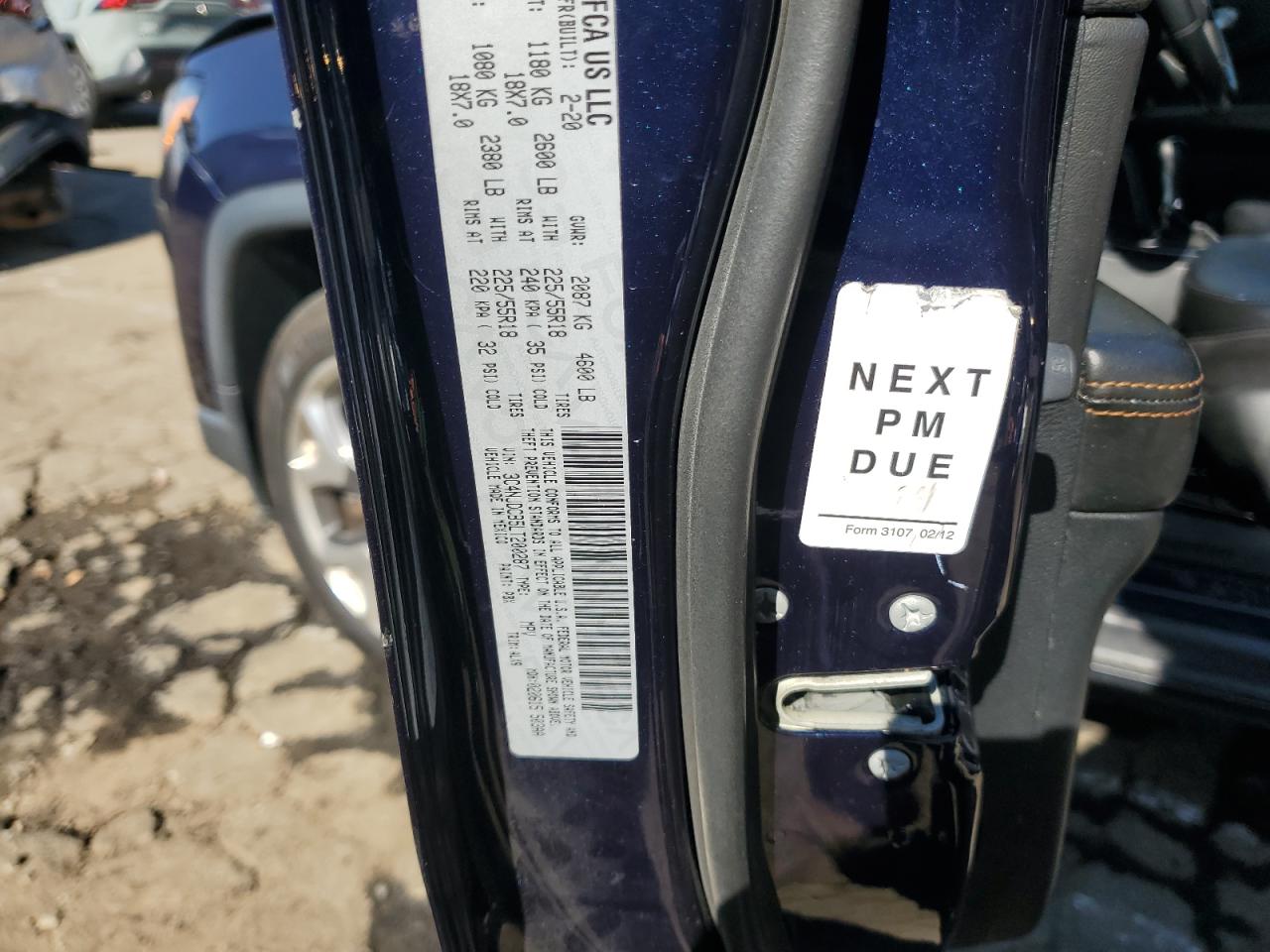 2020 Jeep Compass Limited VIN: 3C4NJDCB5LT200287 Lot: 91409095