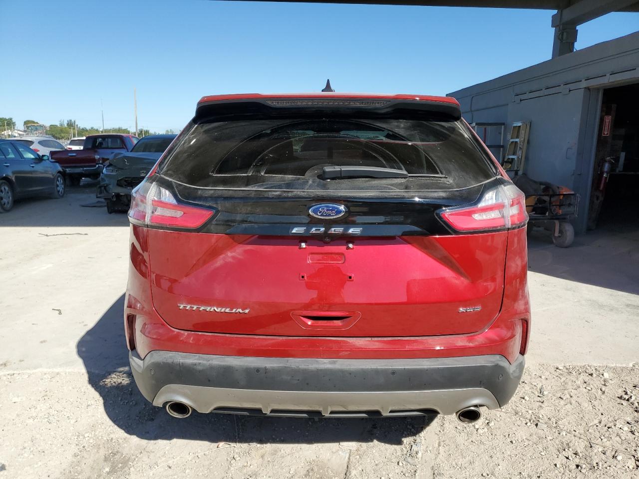 2022 Ford Edge Titanium VIN: 2FMPK4K97NBA32196 Lot: 92659235