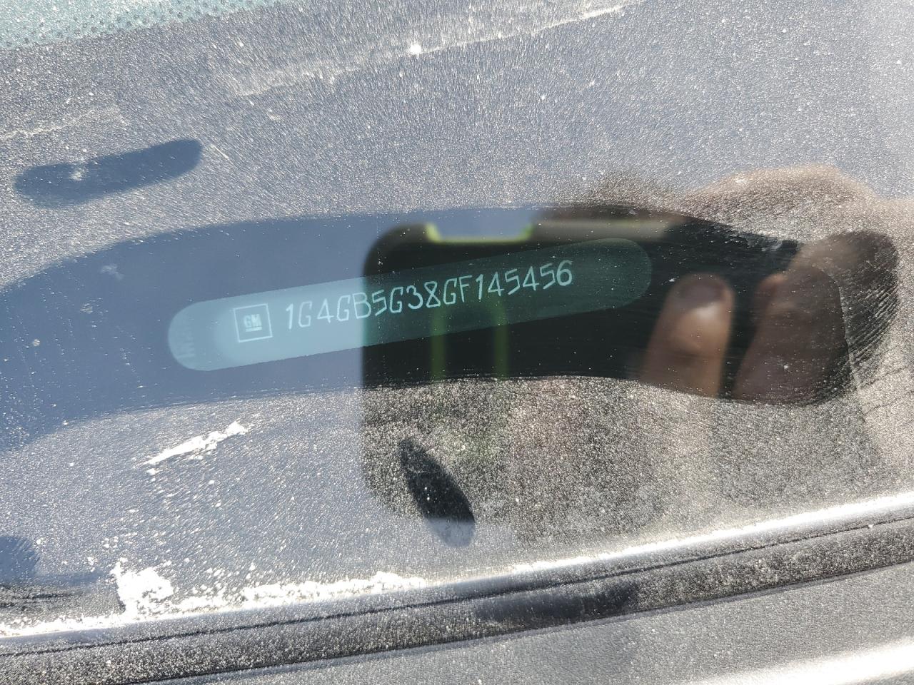 2016 Buick Lacrosse VIN: 1G4GB5G38GF145456 Lot: 93329005