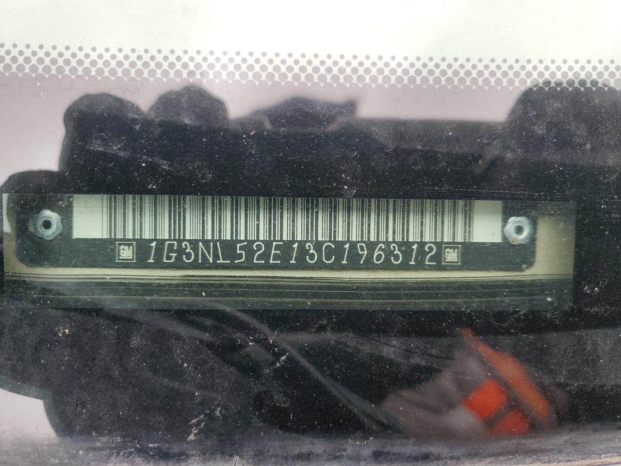 2003 Oldsmobile Alero Gl VIN: 1G3NL52E13C196312 Lot: 93251545