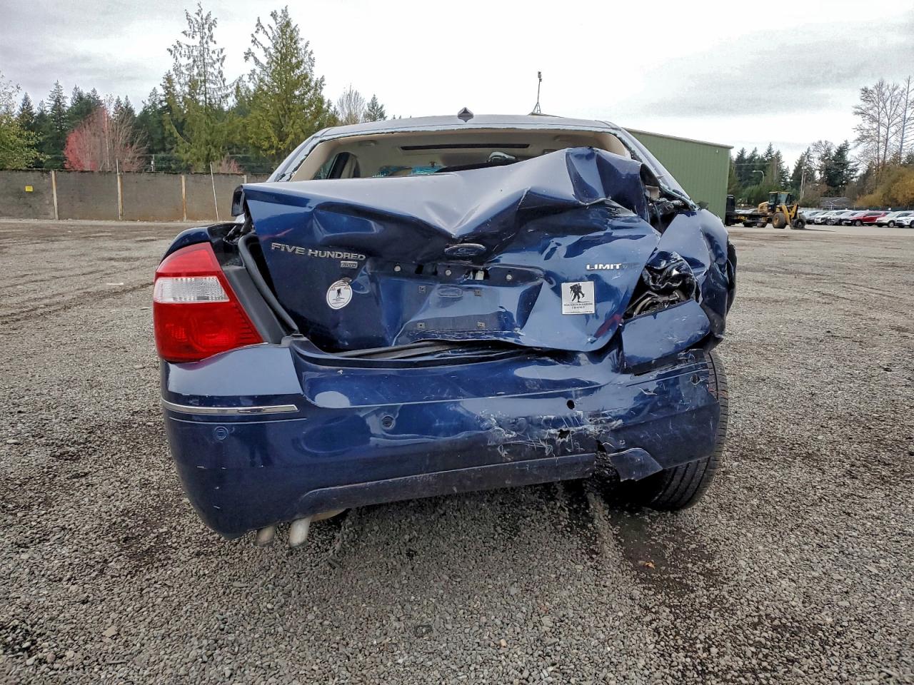 2007 Ford Five Hundred Limited VIN: 1FAHP28157G143024 Lot: 93553885