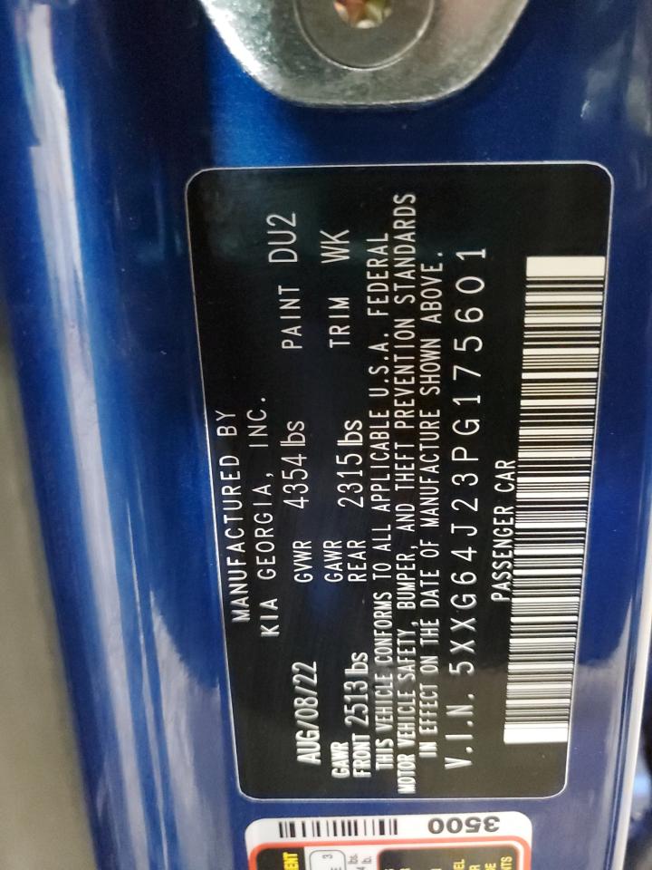 2023 Kia K5 Gt Line VIN: 5XXG64J23PG175601 Lot: 92095505