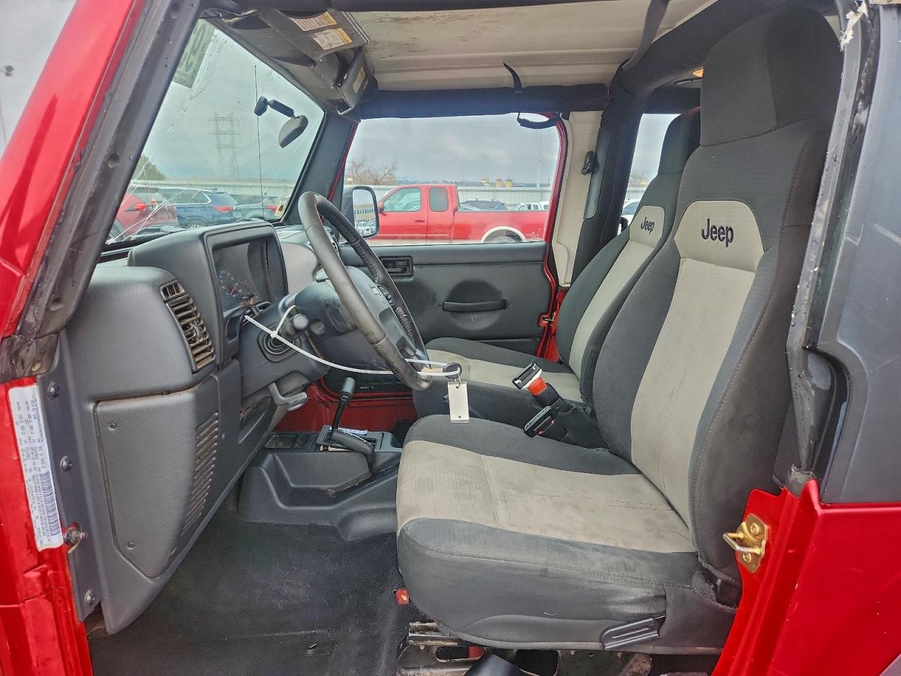 2004 Jeep Wrangler X VIN: 1J4FA39S44P797163 Lot: 93047675