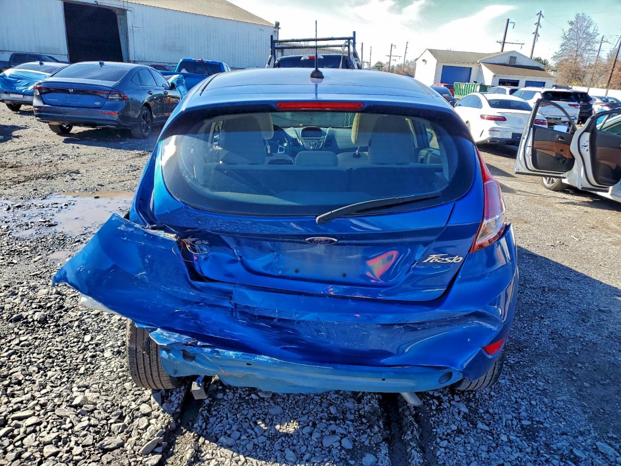 2018 Ford Fiesta Se VIN: 3FADP4EJ5JM129605 Lot: 93625355