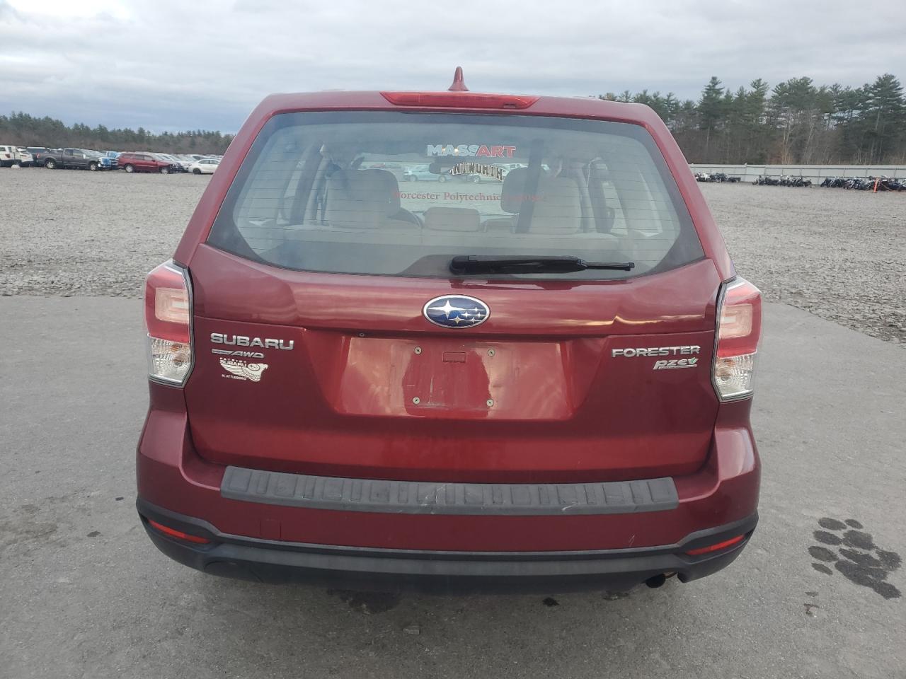 2017 Subaru Forester 2.5I VIN: JF2SJAAC4HG475675 Lot: 92530125