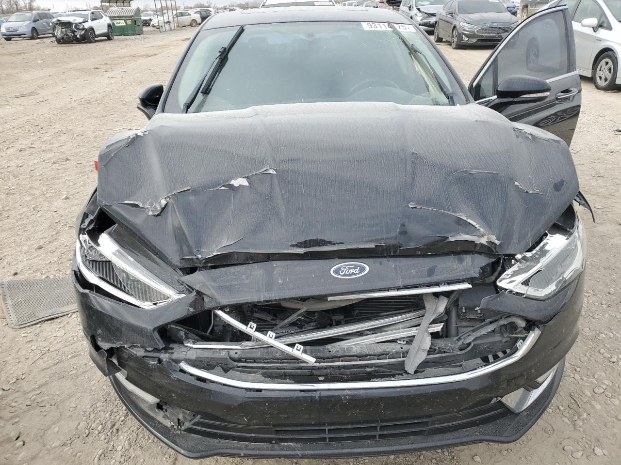 2018 Ford Fusion Titanium/Platinum VIN: 3FA6P0D95JR234009 Lot: 93114175