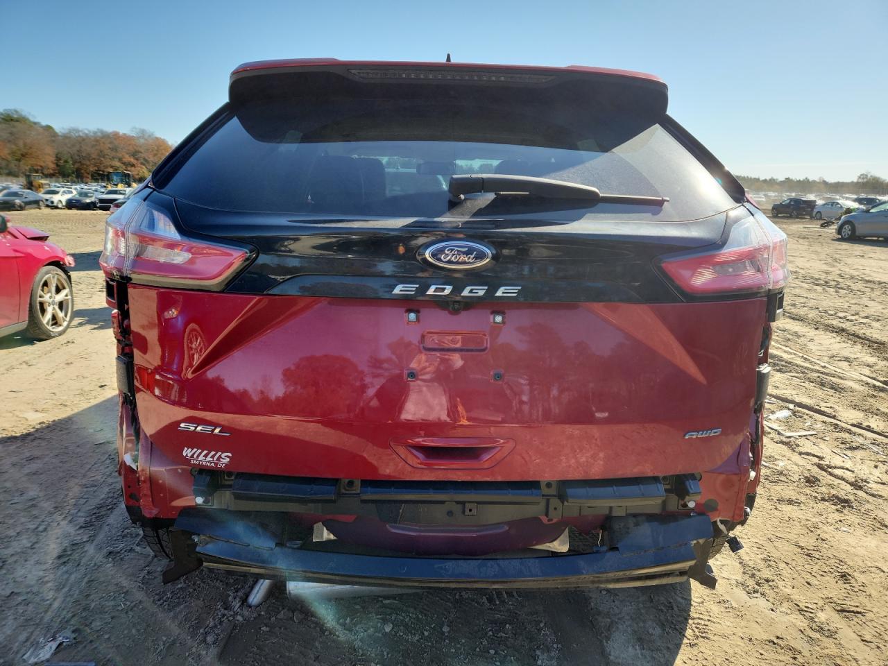 2022 Ford Edge Sel VIN: 2FMPK4J92NBA06378 Lot: 92395235