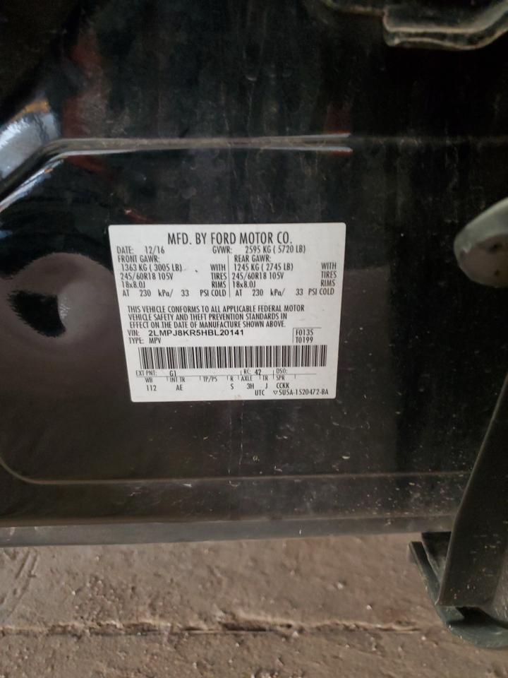 2017 Lincoln Mkx Select VIN: 2LMPJ8KR5HBL20141 Lot: 92266375