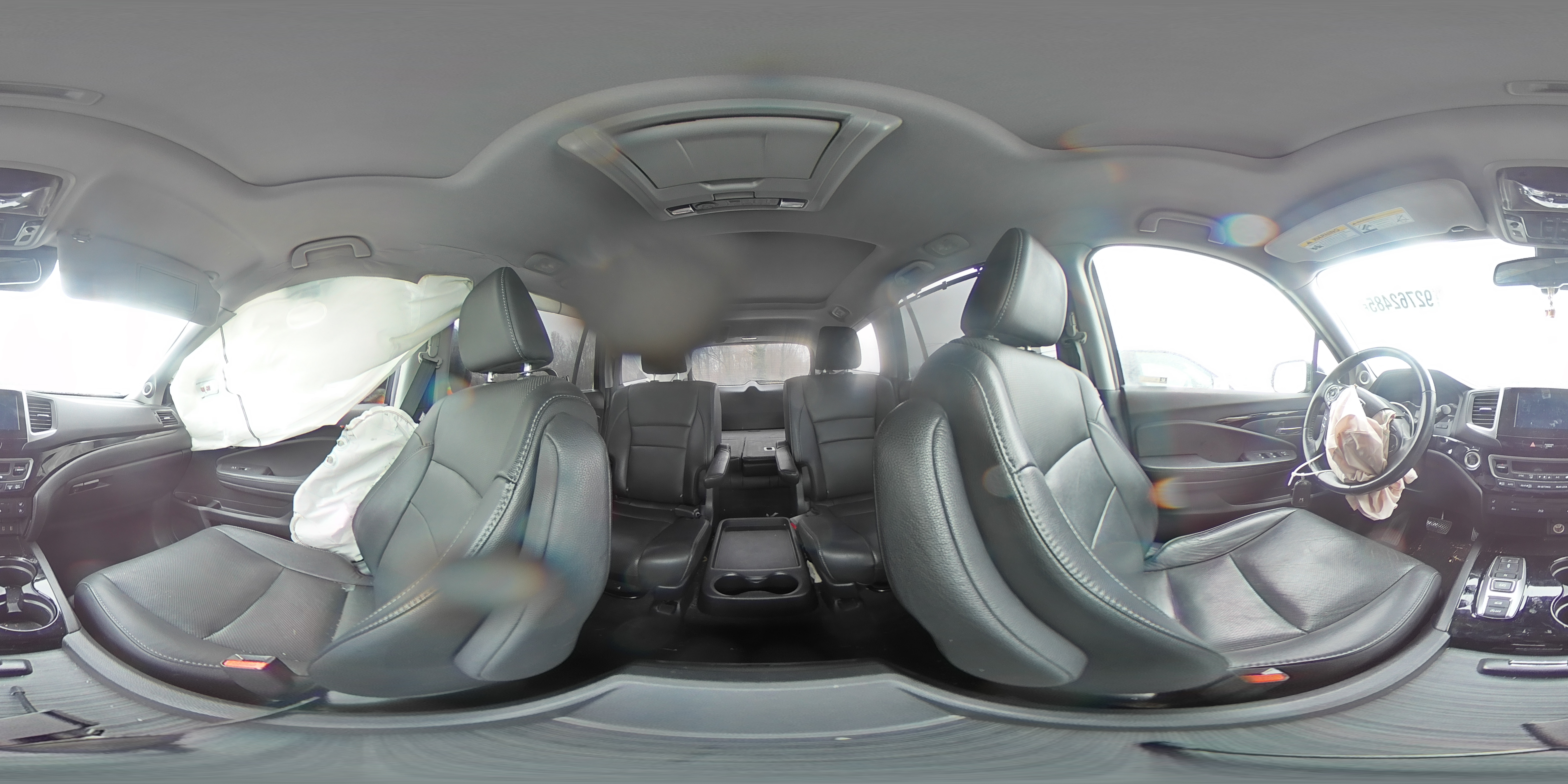 2017 Honda Pilot Elite VIN: 5FNYF6H01HB088272 Lot: 92762485