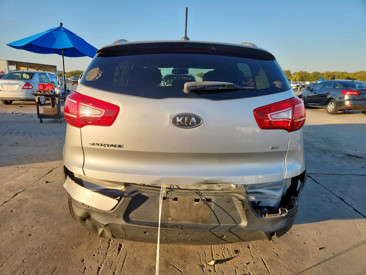 2012 Kia Sportage Ex VIN: KNDPC3A22C7186272 Lot: 91193485