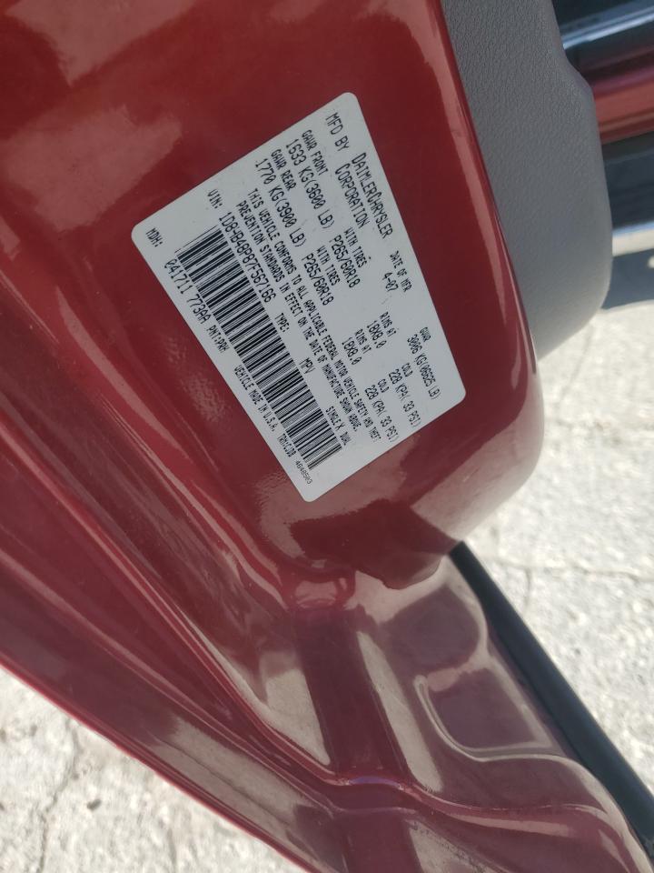 2007 Dodge Durango Slt VIN: 1D8HB48P87F567166 Lot: 92694775