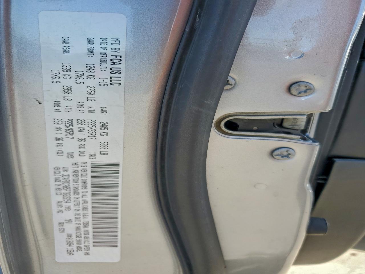 2015 Dodge Journey Se VIN: 3C4PDCAB5FT622254 Lot: 93893775