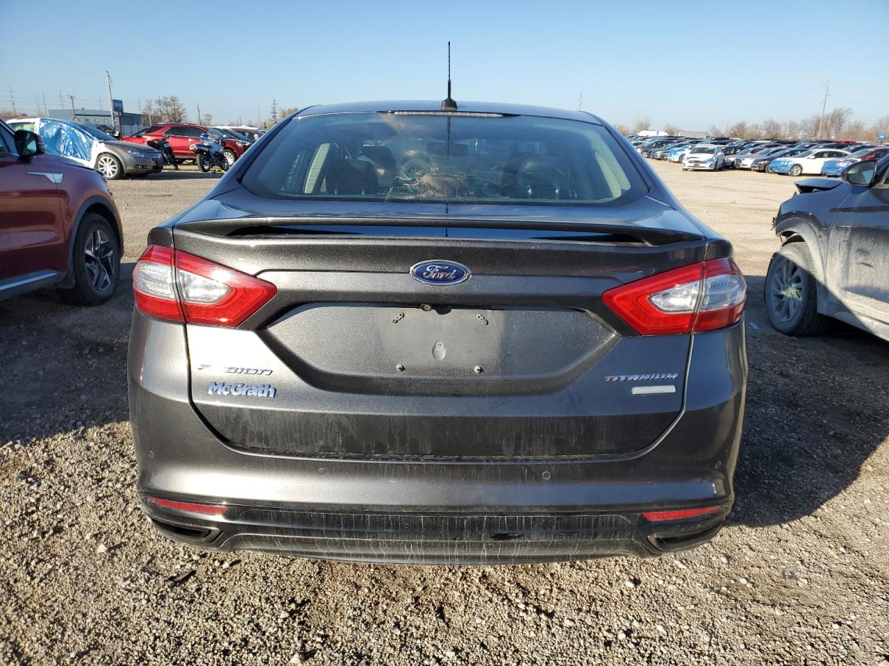 2016 Ford Fusion Titanium VIN: 3FA6P0K95GR307598 Lot: 92351315