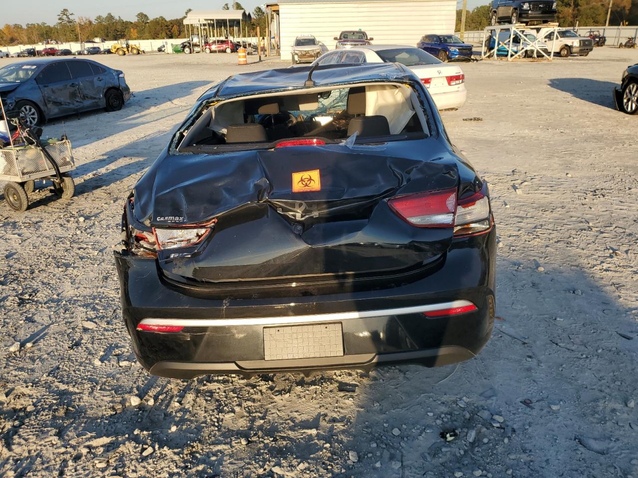 2022 Kia Rio Lx VIN: 3KPA24AD4NE473597 Lot: 91686865