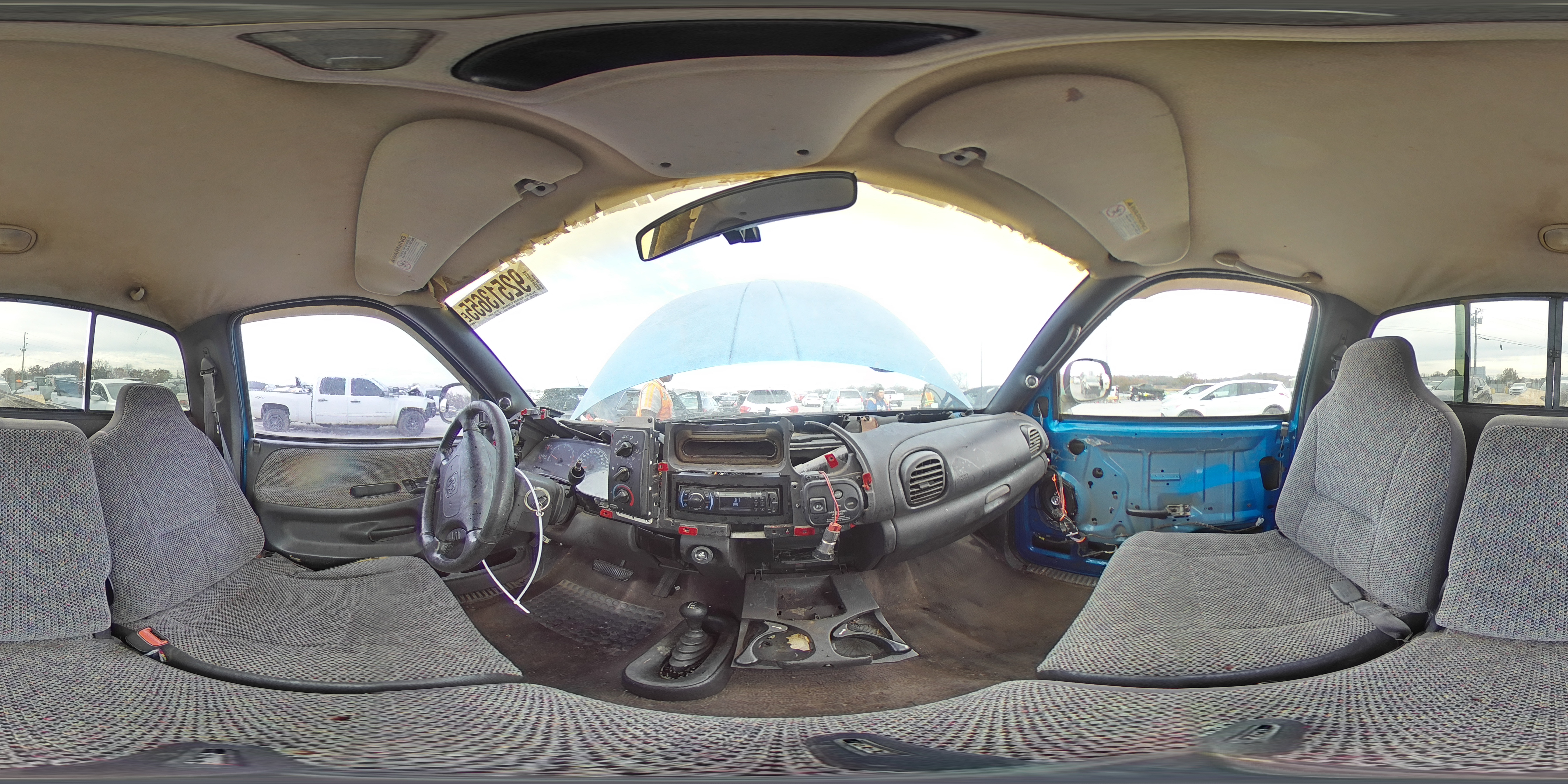 1998 Dodge Ram 1500 VIN: 1B7HF16Z6WS640885 Lot: 92513655